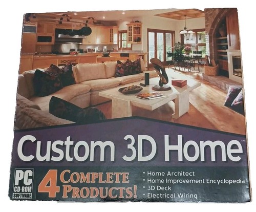 ValuSoft Custom 3D Home Software 2004 PC CD-ROM - 第 1/4 張圖片