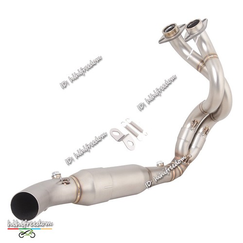 Deslizable para Kawasaki Ninja 650 Z650 2024 2025 cabezal tubo de escape silenciador 51 mm - Imagen 11 de 12
