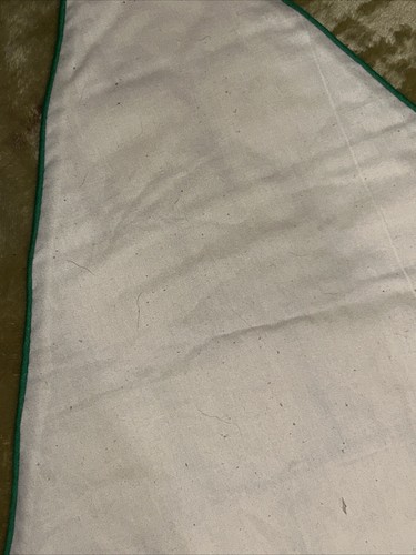Advent Calendar Tree Quilt Green Red Ivory Gift Present Pockets Handmade/122b - Picture 6 of 10