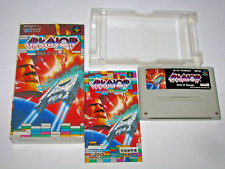Arkanoid Doh it Again Super Famicom SFC Japan import + Box manual US Seller