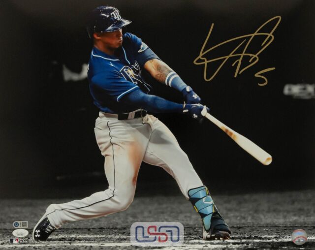 Wander Franco Rays Signed Autographed 16x20 Photo Photograph JSA Auth Wander Franco Rays Signed Autographed 16x20 Photo Photograph JSA Auth