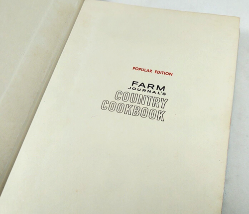 Farm Journal's Country Cookbook 1959 Popular Edition Vintage Doubleday - Picture 2 of 11