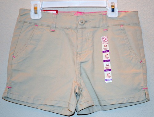 $24 NWT ☀ADJUSTABLE WAIST☀ Sz 12 Shorts NEW Girls