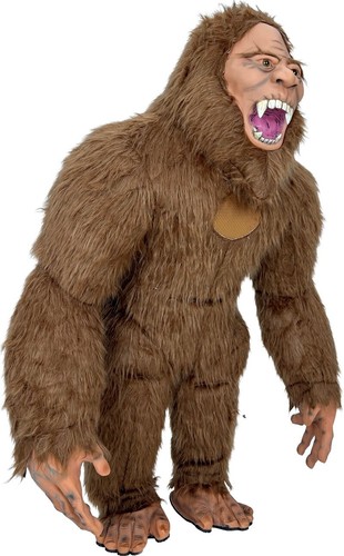 Giant Bigfoot Inflatable Costume Mascot Plush Halloween Cosplay Party Jumpsuit - 第 2/9 張圖片