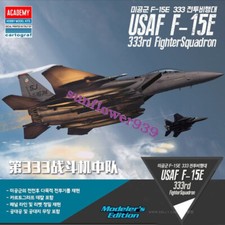Academy 12550 F-15E 333rd Fighter Squadron Aircraft 1/72 Plastic Model Kit
