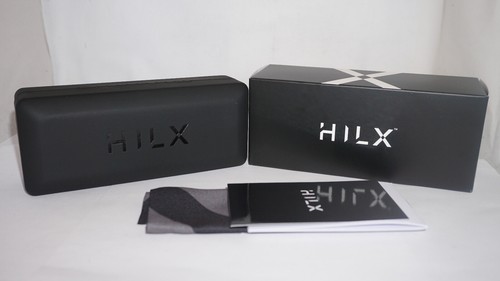 HILX New Sunglasses REALM HX00402APUS Black Silver Mirror 55 17 140 - Picture 2 of 9