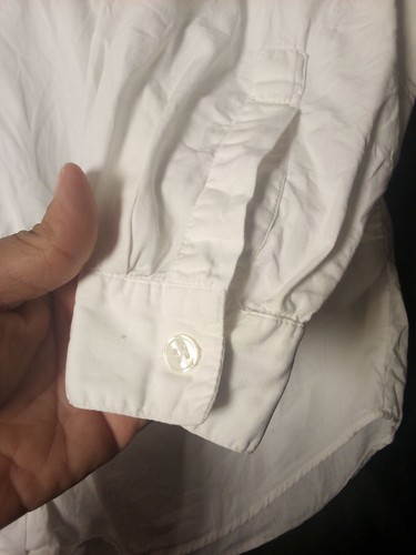 Vintage TOGETHER! Button Up White Shirt Women’s Embroidered Floral Small - Picture 6 of 12