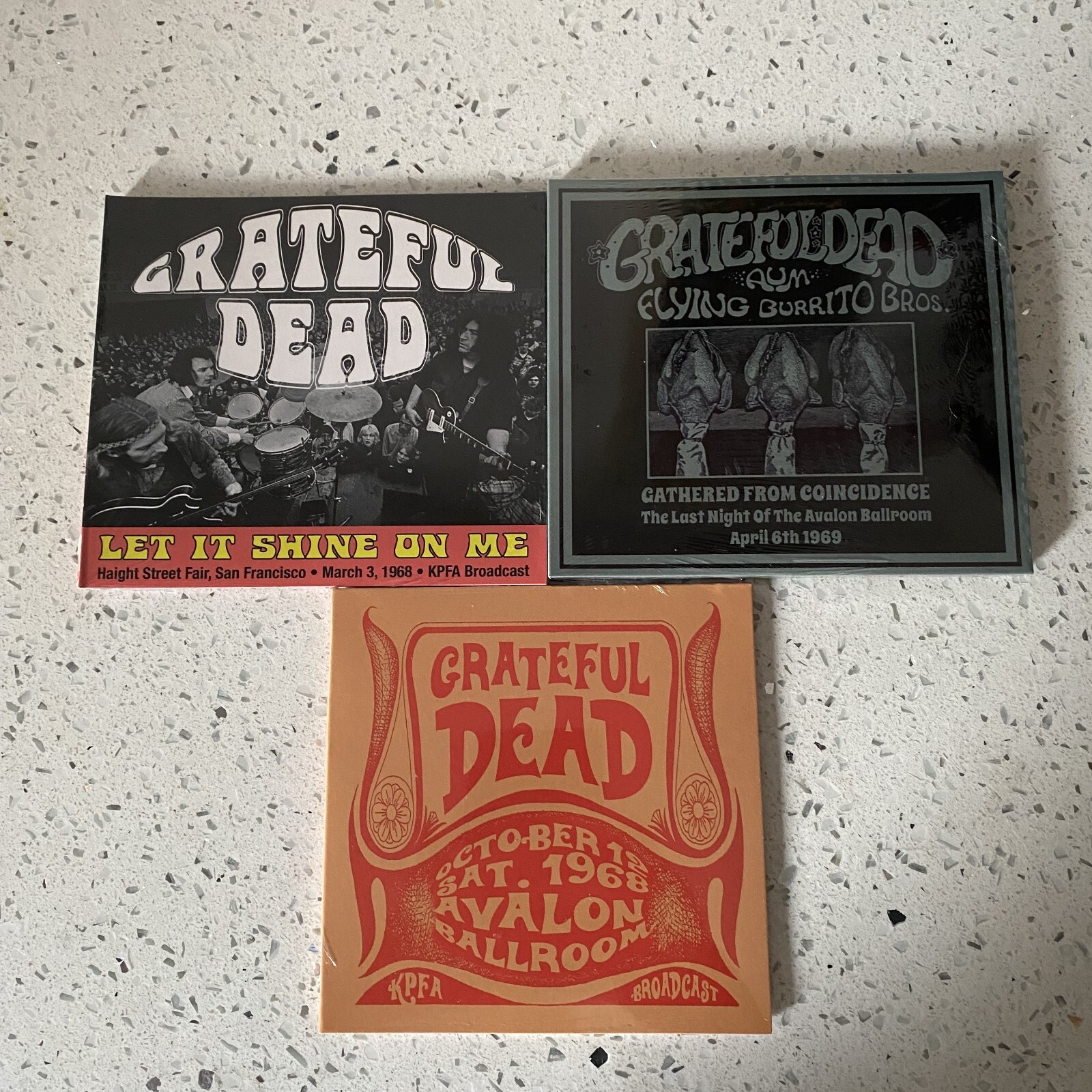 GRATEFUL DEAD - 3 Shows From The 1960'S (5CD)