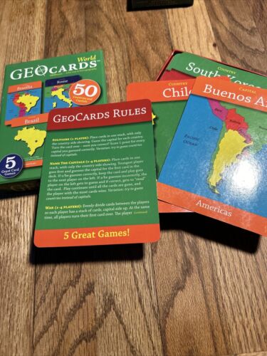 Carte GEO 50 carte mondiali con istruzioni educative