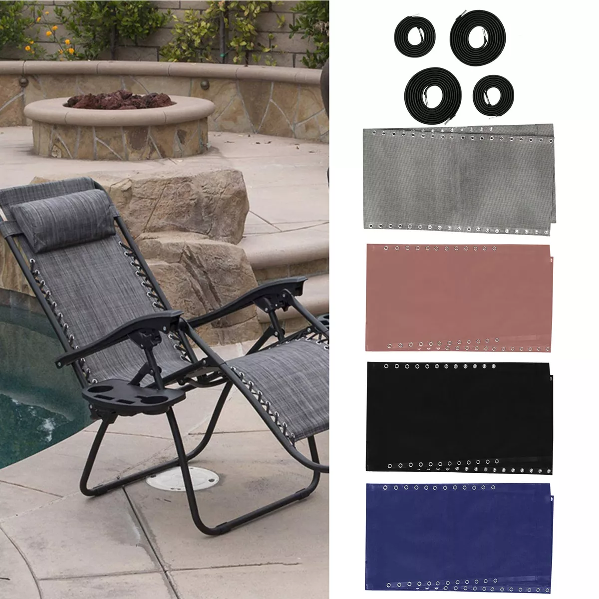 Restrapping lawn chairs deals