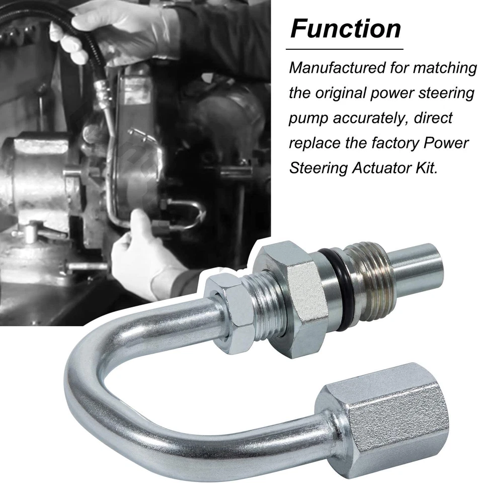 Kit atuador de válvula de controle de fluxo de fluido direção hidráulica 19168825 para GMC Chevrolet - Imagem 2 de 4