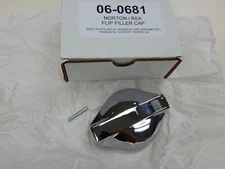 06-0681 NORTON COMMANDO UK MADE CEANDESS WOLVERHAMPTON GAS FUEL TANK CAP 750 850