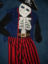 Marks and Spencer Childrens Pirate Halloween Fancy Dress Costume Aged 11-12 Year