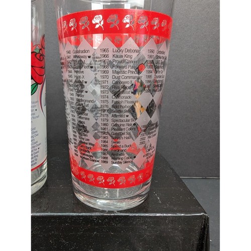 Kentucky Derby Churchill Downs 10 Oz Mint Julep Glasses 2000's Lot of 3 - Picture 7 of 8