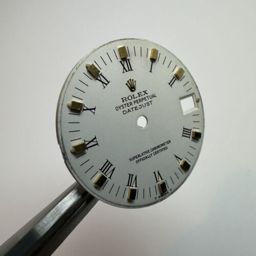 Rolex Datejust 31Mm Blanco Romano 6827 68278 68273 Esfera - Imagen 3 de 4