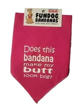 FUNDOG BANDANA For Medium or Large Size Dog