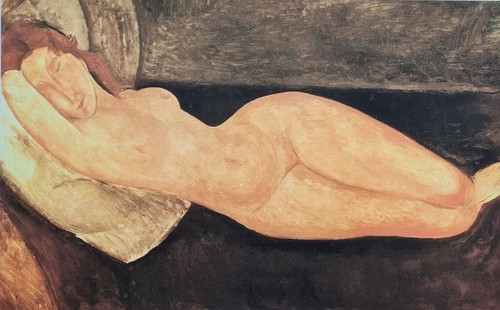 AMEDEO MODIGLIANI * Lying nude * 70 x 50 cm * signed lithograph*limited # 15/250 - Picture 2 of 9