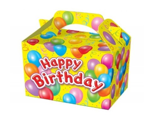 10 x Childrens Kids Themed Takeaway Food Meal Box Birthday Party Gift Bag Boxes - Picture 30 of 92