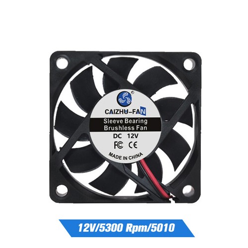 DC5010 5012 Cooling Fan 5V 12V 24V CPU Cooler Power Supply Fan for 3D Printer - Afbeelding 7 van 14