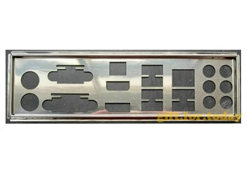 For Gigabyte GA-Q77M-D2H Shield I/O IO Rear Baffle Backplate Motherboard