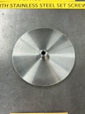 QTY 1 PIC DESIGN STAINLESS SPUR GEAR 72 PITCH 210 TEETH 3/16” BORE 1/8” FACE WDT