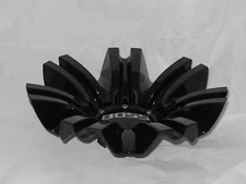 BOSS MOTORSPORTS 339 20" GLOSS SHINY BLACK AEWC 3249 WHEEL RIM CENTER CAP 