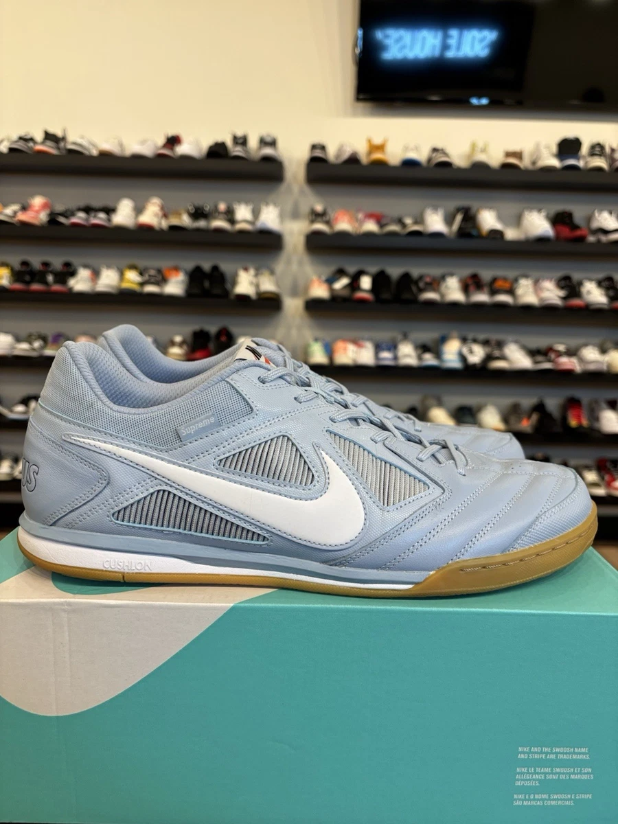 Supreme x Nike SB Gato Light Blue FTW Size 7 | Gum Sole | Supreme Collab 2016 Buy Supreme x Nike Gato SB  main image 2