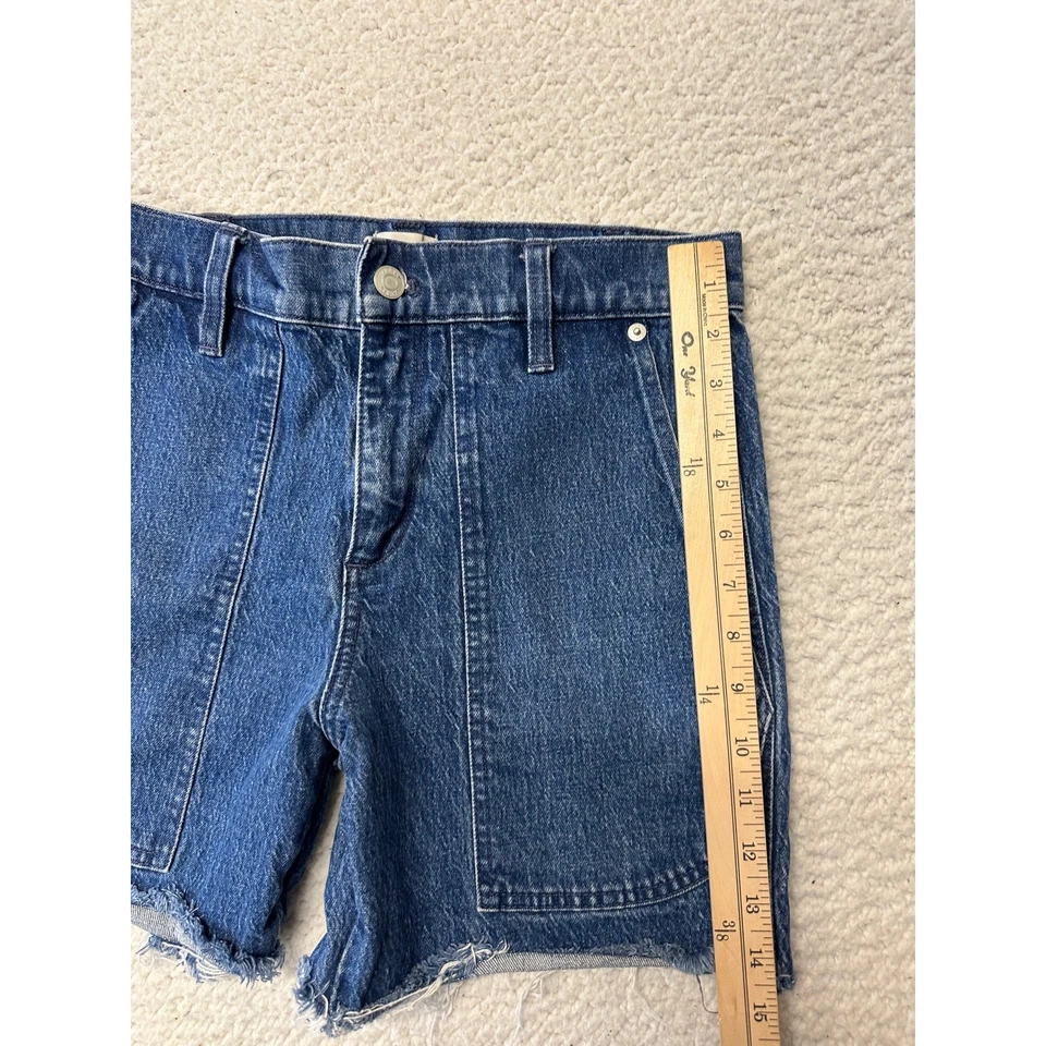 Shorts jeans feminino J.Crew tamanho 26 - Imagem 2 de 4