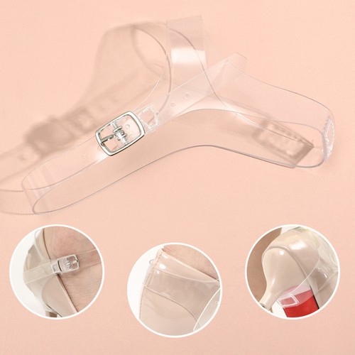  3 Pairs Shoe Straps for Heels Clear Replacement Anti Loose Anti-drop - Picture 10 of 10