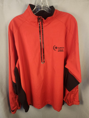 Zero Restriction Jacket Mens Large Tour Series Active Performance Golf Half Zip