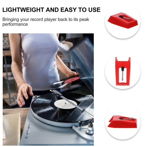 5 Stück Ersatz Stylus Universal Nadelaufsatz für Plattenspieler - Bild 7 von 12