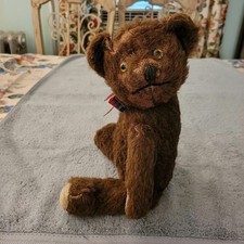 1930 アンティーク　Knickerbocker テディベア ANTIQUE 1930'S TEDDY BEAR METAL NOSE JOINTED HEAD 12