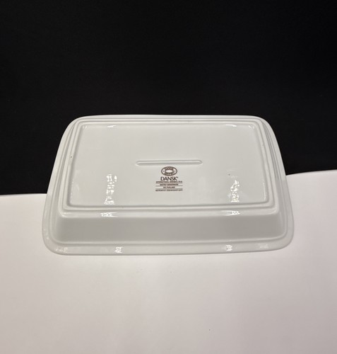 Dansk Christianshavn Blue (1) 13" Rectangular Baker Dish Stoneware •PRISTINE• - Picture 7 of 18