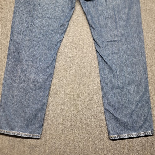 Jeans Levis 559 uomo 36x32 relaxed gamba dritta baffi denim lavaggio scuro Y2K - Foto 12 di 17