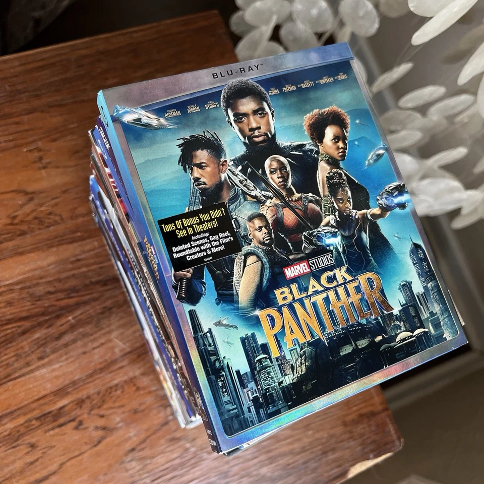 Avengers Guardians Batman Lot Of 15 4K Blu-Ray & DVDS Movies MCU Marvel W Slip - Image 2 of 4