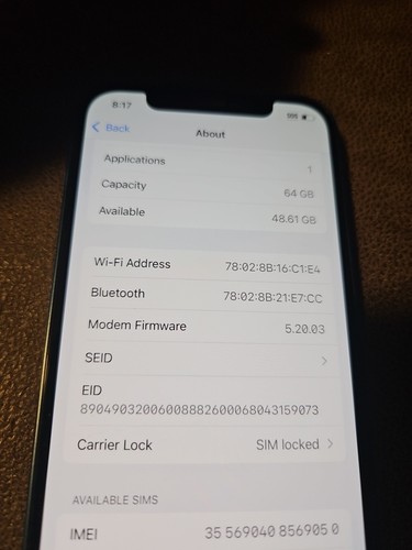 Apple iPhone 12 - 64 GB - Blue (Xfinity) - Picture 7 of 7