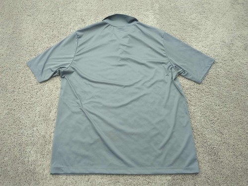 United Airlines Compass Poloshirt Herren XL Grau Kurzarm Elevate Workwear - Bild 6 von 7