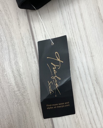 Thalia Sodi Scuba Blazer schwarz Gr. XS Langarm Leopardenmuster gefüttert NEU mit Etikett - Bild 5 von 11