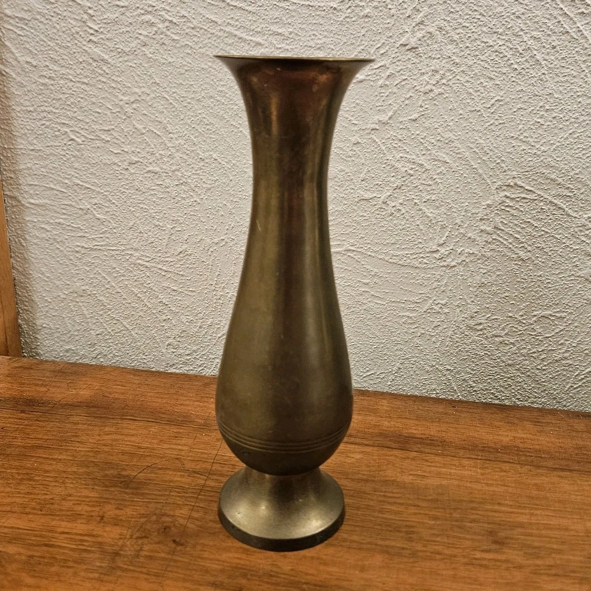 Vintage Brass Vase India In Collectible Brass Metalware for sale