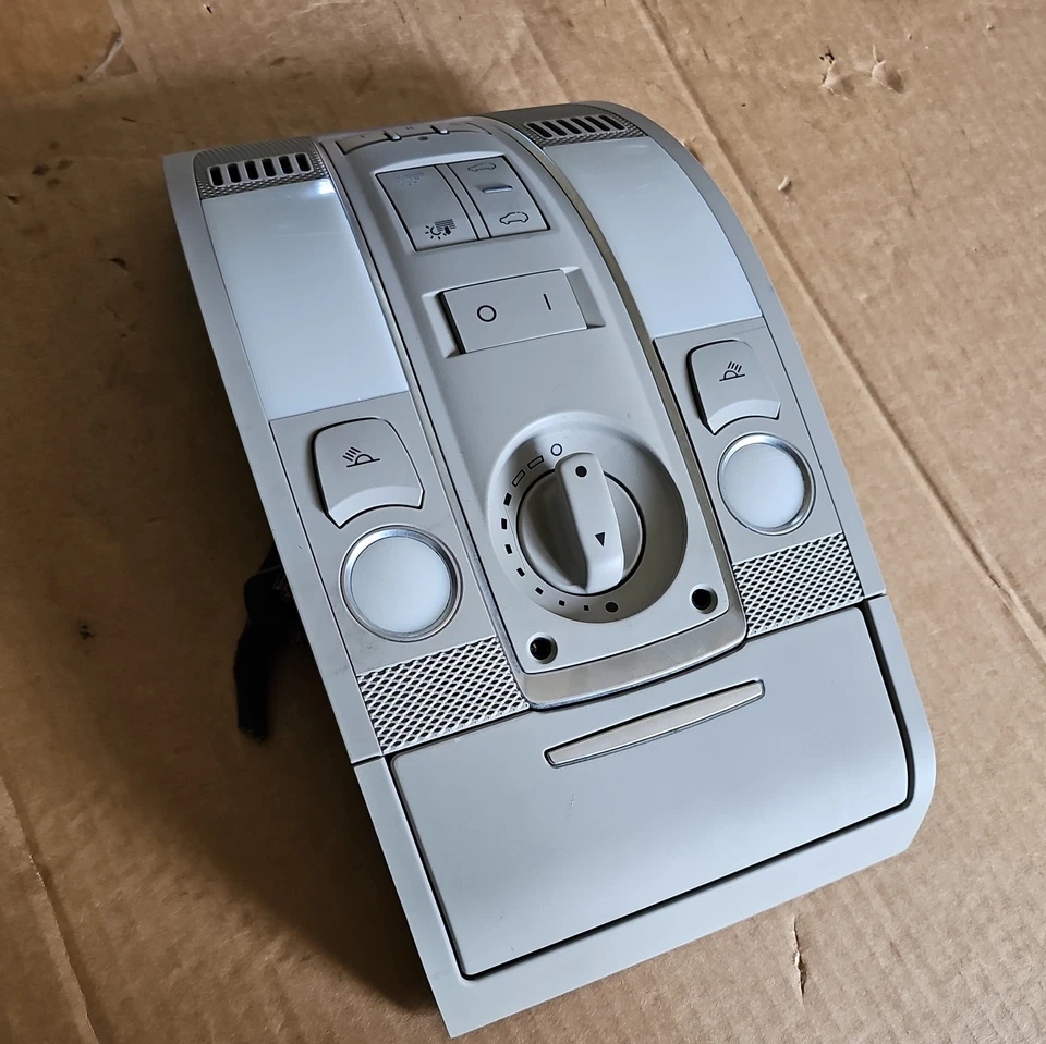  Audi Q7 2008 consola delantera domo luz Homelink 4F0959719 Foto 4 de 4