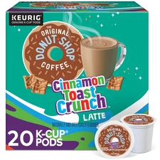 The Original Donut Shop Cinnamon Toast Crunch One-Step Latte, Keurig Single Serv