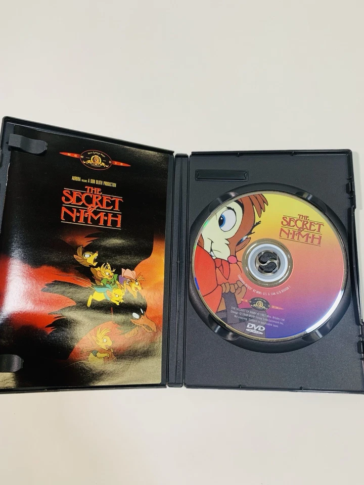 The Secret of NIMH (DVD, 1998) Don Bluth Animated Movie - Image 3 of 4