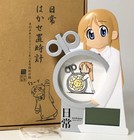 Nichijo Hakase Table Clock Kadokawa Monthly Shonen Ace 2012 Limited Novelty
