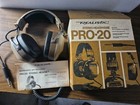 Vintage Realistic Pro-20 Classic Studio Headphones Still in Original Box-Unused