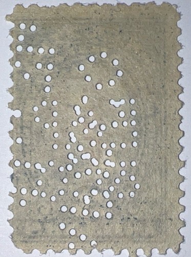 Travelstamps: US Documentary Stamps scott #R244 Used NG Perfin - Picture 5 of 7