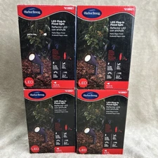 Harbor Breeze (4) 550 Lumen 5.3 Watt Plug in LED Flood Light #4108921 New