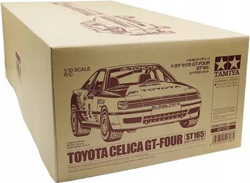 1/10 SCALE R/C TOYOTA CELICA GT-FOUR (ST165) BODY PARTS SET 51708 - Picture 2 of 2