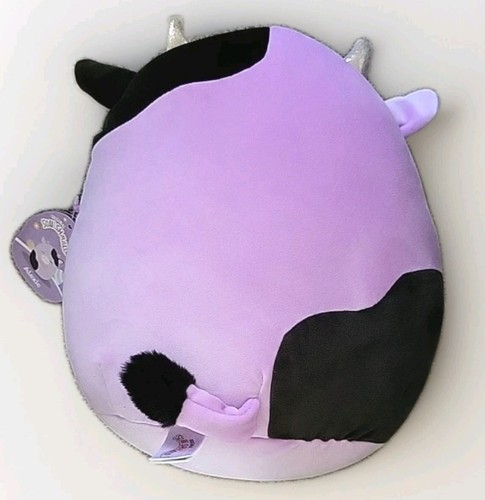 Squishmallow 12 inch Easter 2025 Alexie the Cow with Bowtie RARE SIZE Plush NEW - Picture 2 of 3