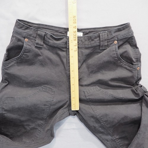 Dickies Womens Carpenter Pants Black 10 Double Knee Canvas Work Utility Paint - Picture 10 of 13