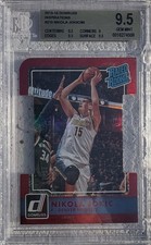INSPIRATIONS/85 2015-16 Panini Donruss #215 Nikola Jokic Rated Rookie BGS 9.5